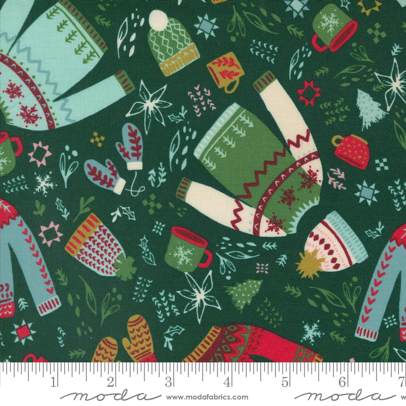 Cozy Wonderland Sweaters in Pine