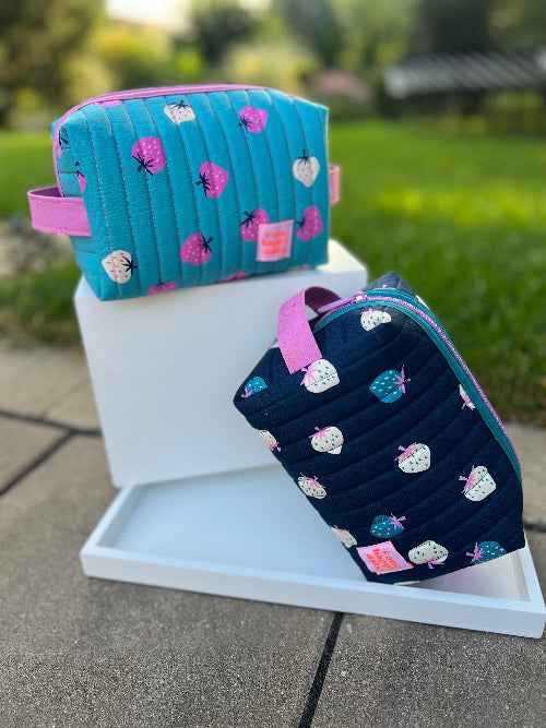 Turquoise Strawberry Toss Pouch