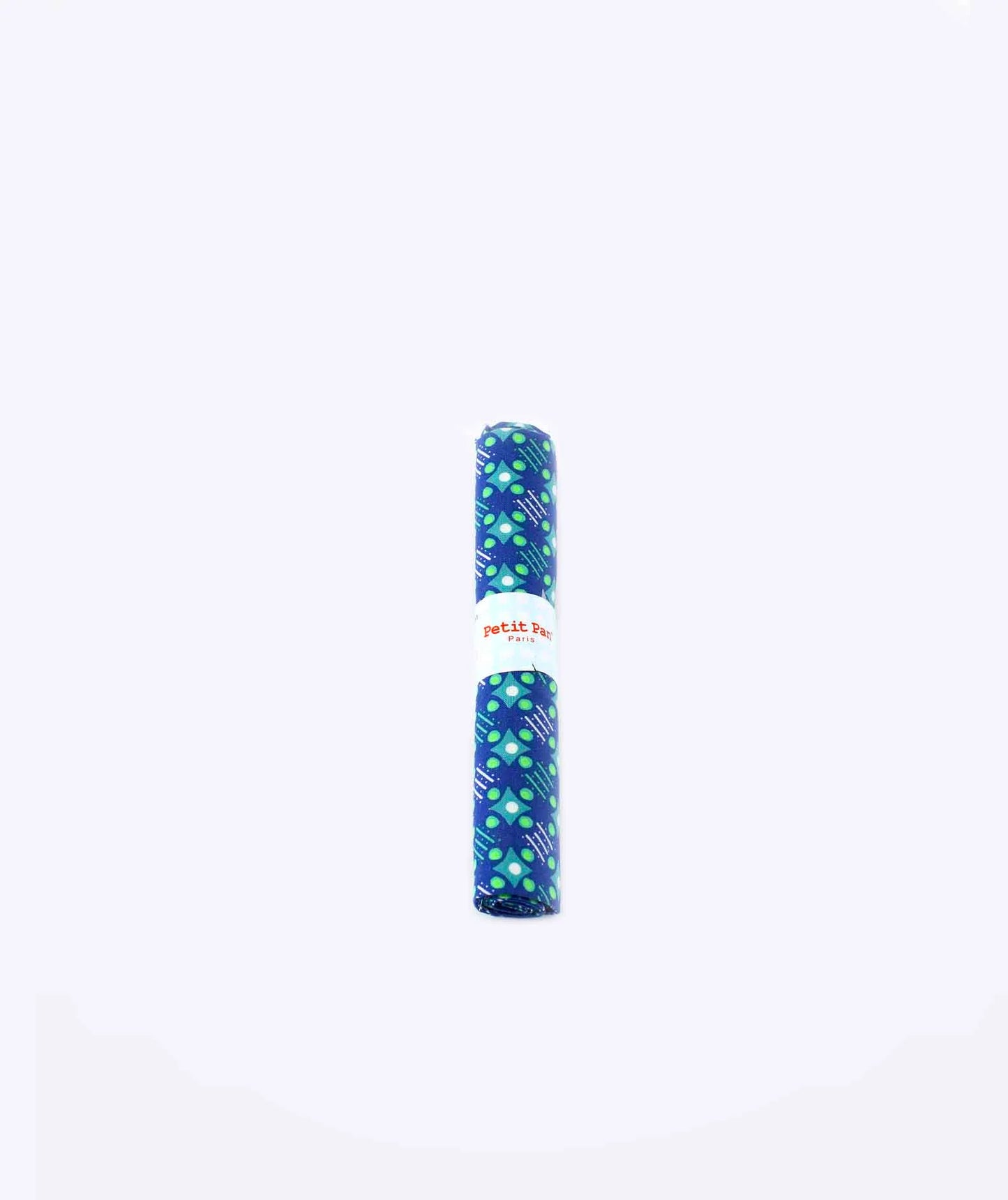 Petit Pan Cotton Coupon - Satellite of Love in Deep blue