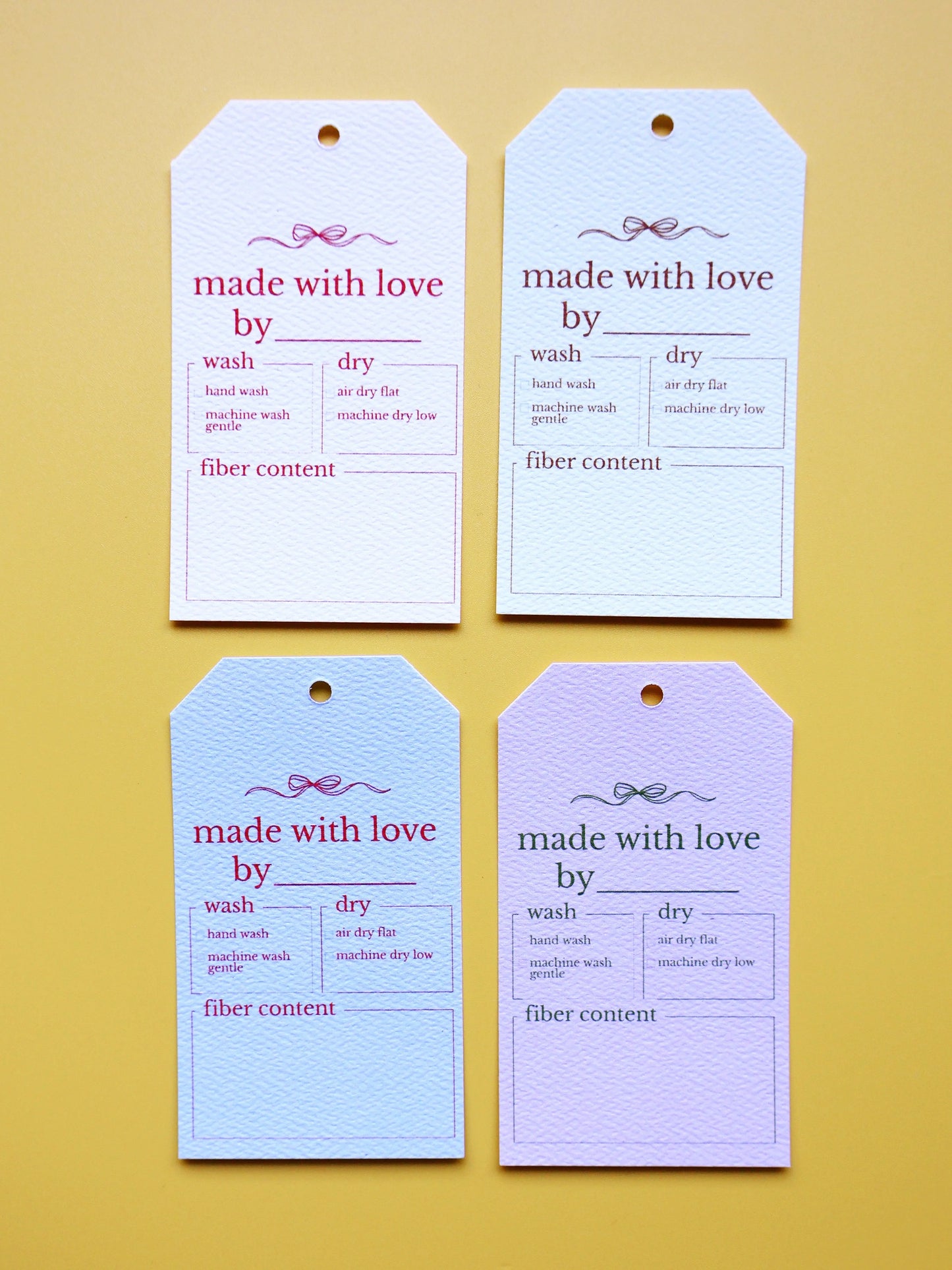 Handmade Gift Tags - Feral Notions