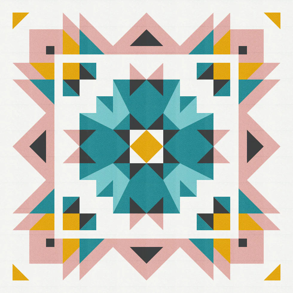Aria Quilt Pattern by Toad & Sew - Paper Pattern