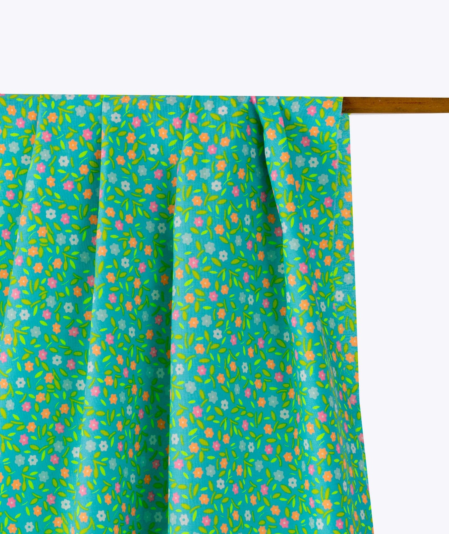 Petit Pan Printed Cotton – Peace and Love in Azure