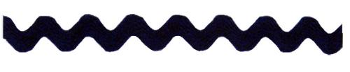 Jumbo Rick Rack in Navy