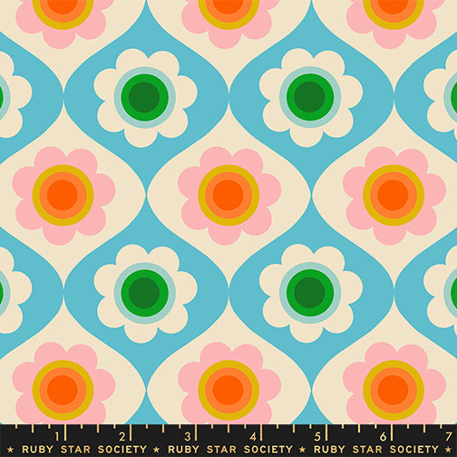 Trinketry Floral Turquoise