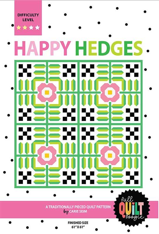 Happy Hedges Quilt Pattern