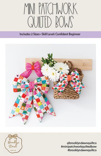 Mini Patchwork Quilted Bows