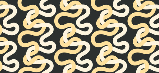black and natural tangled 108 inch quilt back fabric groove nightfall by Emily Van Hoff