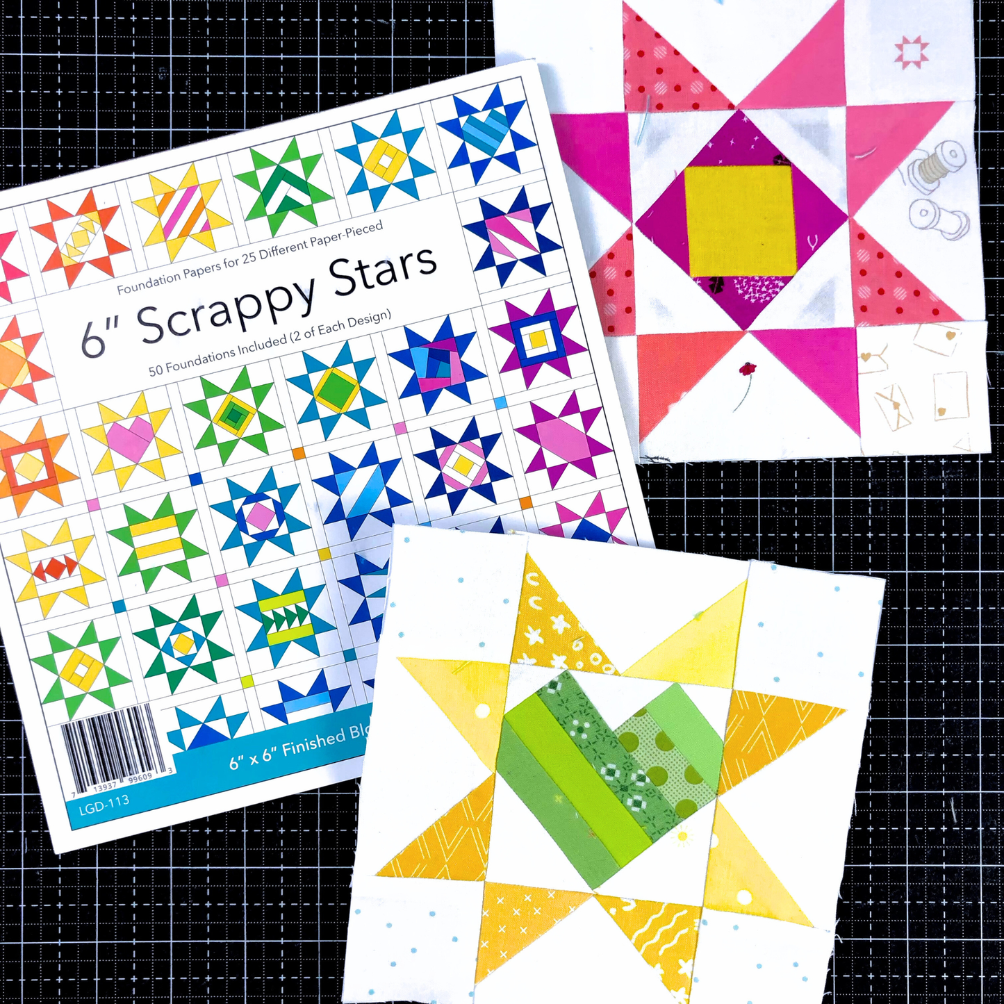 6in Scrappy Stars Foundation Pad