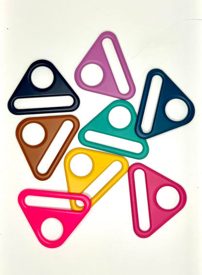 1.5" Triangle Rings Hardware - 2 pack