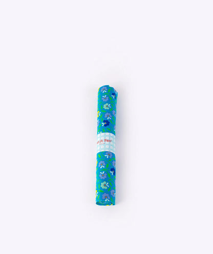 Petit Pan Cotton Coupon - Bright Blue Petunia