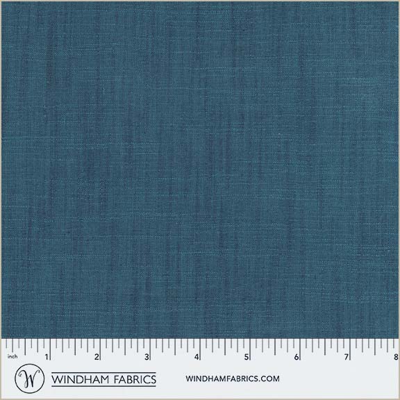 Handloom in Peacock – Windham Fabrics
