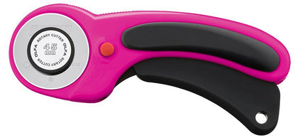OLFA 45mm Ergo Rotary Cutter Magenta