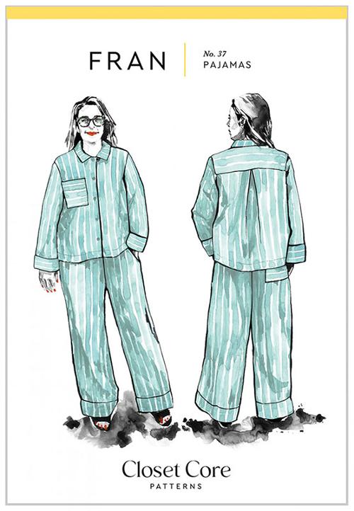 Fran Pajamas Pattern by Closet Core