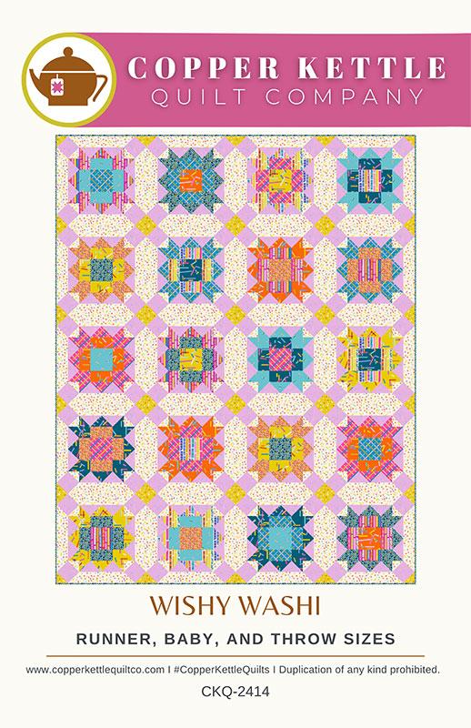 Wishy Washi Quilt Pattern by Copper Kettle Quilts