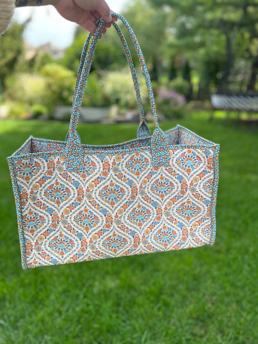 Quilted Bianca Tote