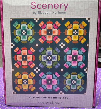 Casserole Quilt Kit - Scenery by Elizabeth Hartman