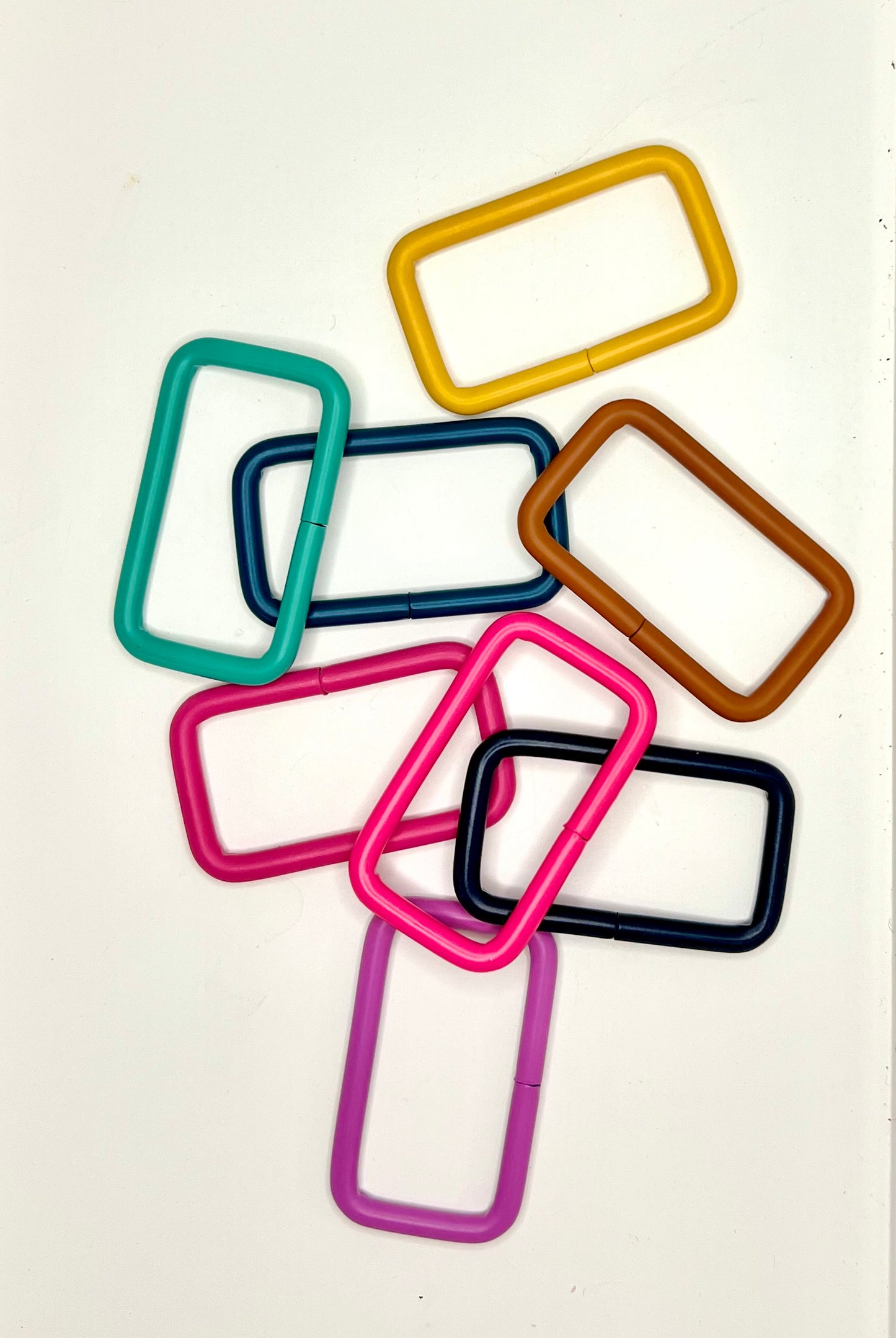 1.5" Rectangle Ring Hardware - 2 pack
