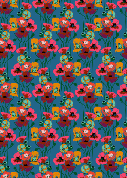 Overdressed | Pouring Poppies - Paint
