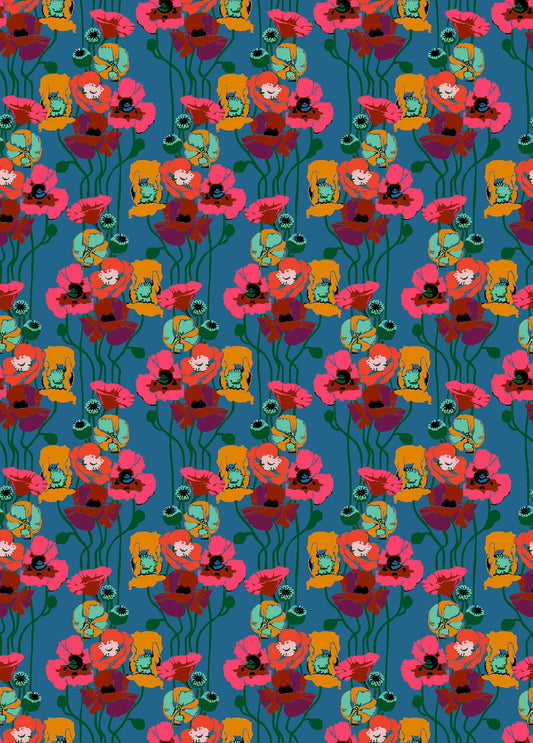 Overdressed | Pouring Poppies - Paint