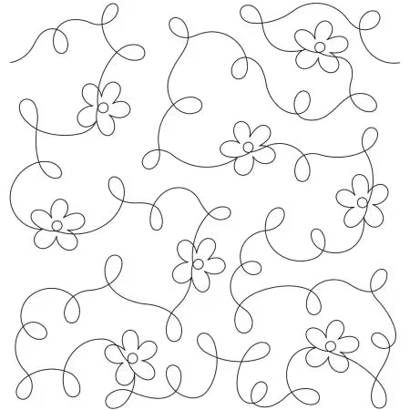 Primrose Stipple Stencil