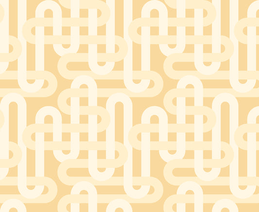 Groove by Emily Van Hoff champagne woven geometrics