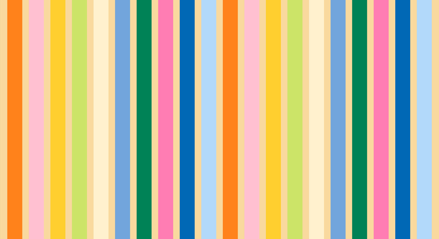 multi color warp geometrics stripe rainbow groove luminous multi by Emily Van Hoff