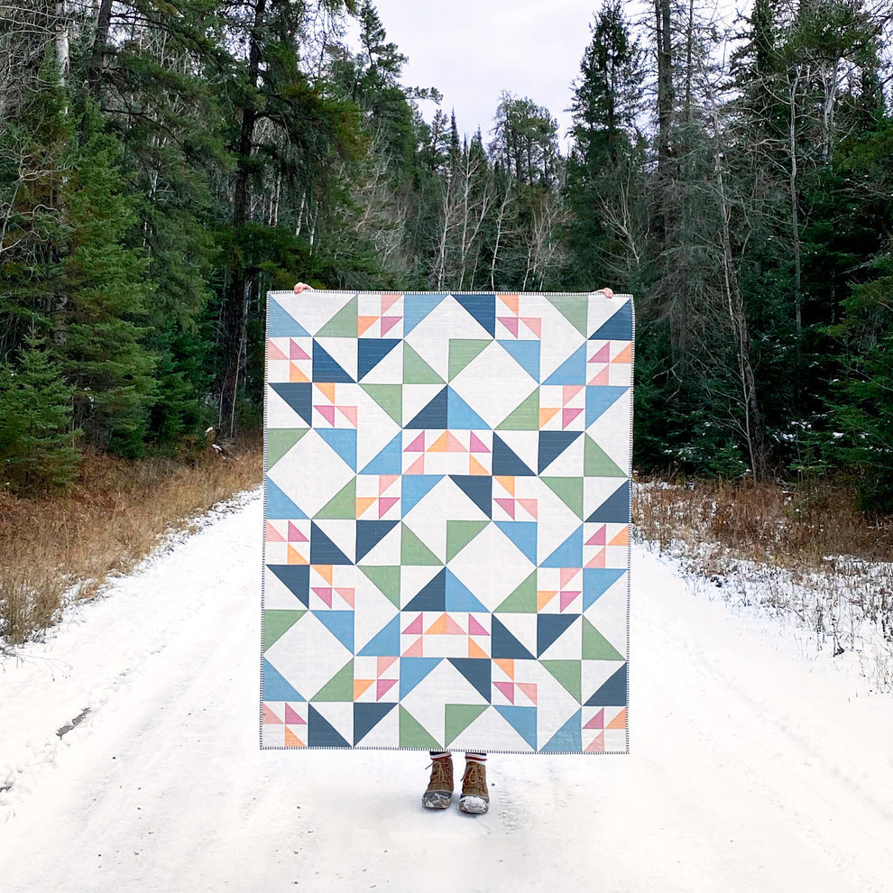 Birds Hill Quilt Paper Pattern