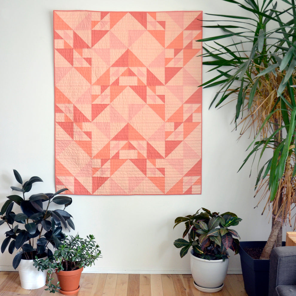 Birds Hill Quilt Paper Pattern