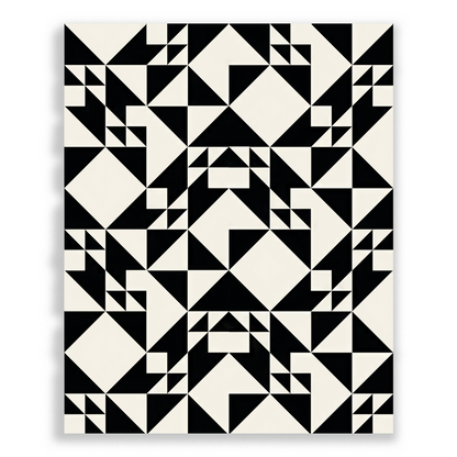 Birds Hill Quilt Paper Pattern