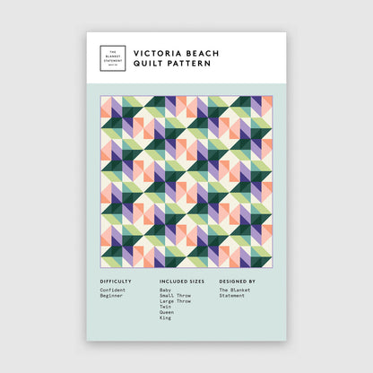 Victoria Beach Quilt Paper Pattern