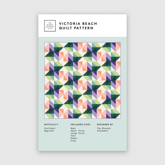 Victoria Beach Quilt Paper Pattern