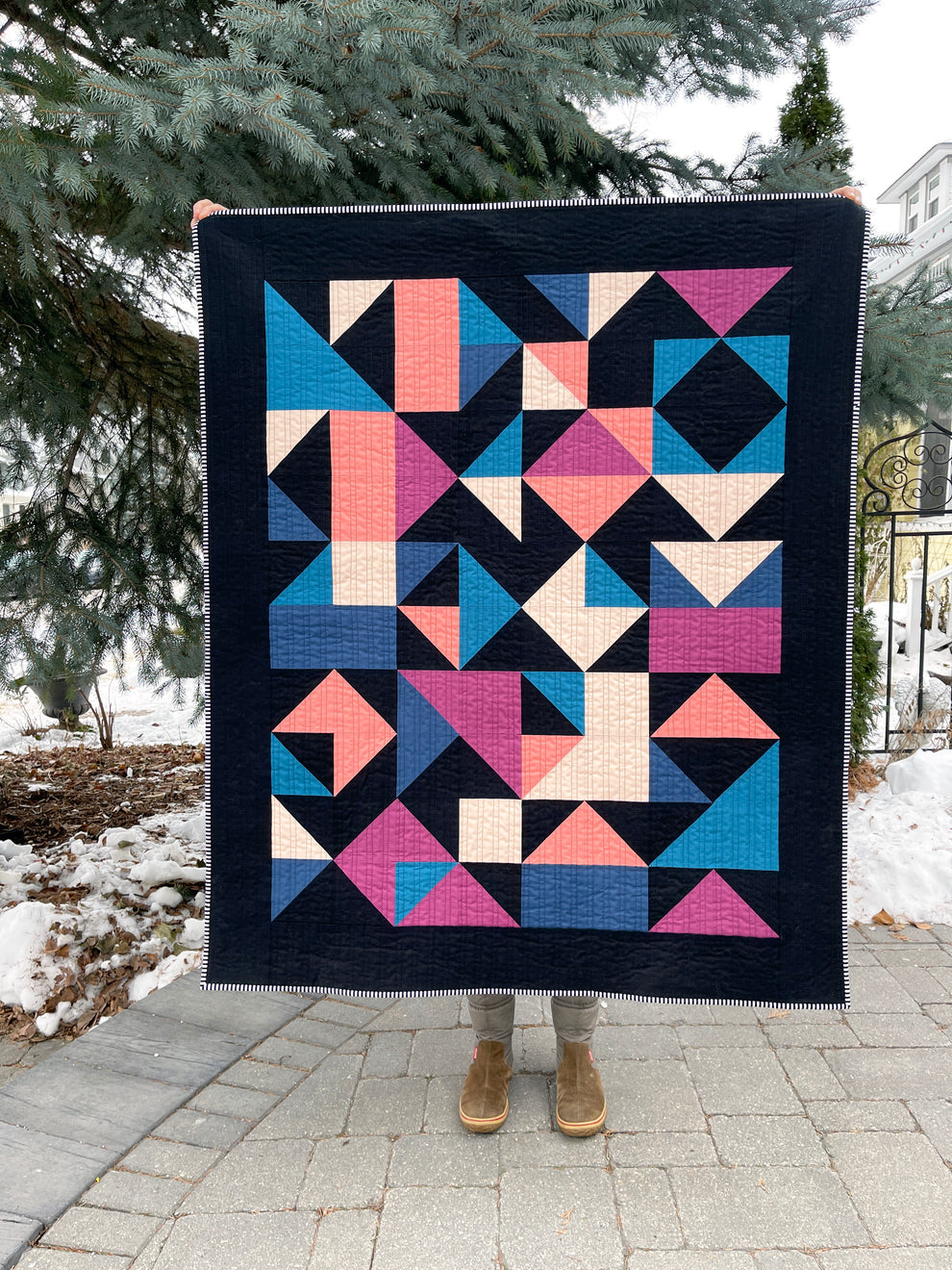 Home Street Quilt Paper Pattern
