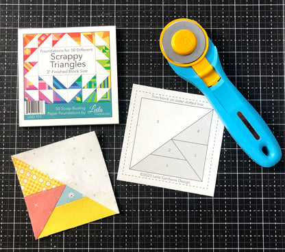 3in Scrappy Triangle Foundation Pad
