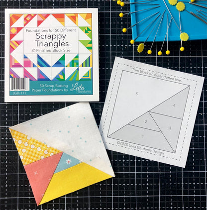 3in Scrappy Triangle Foundation Pad
