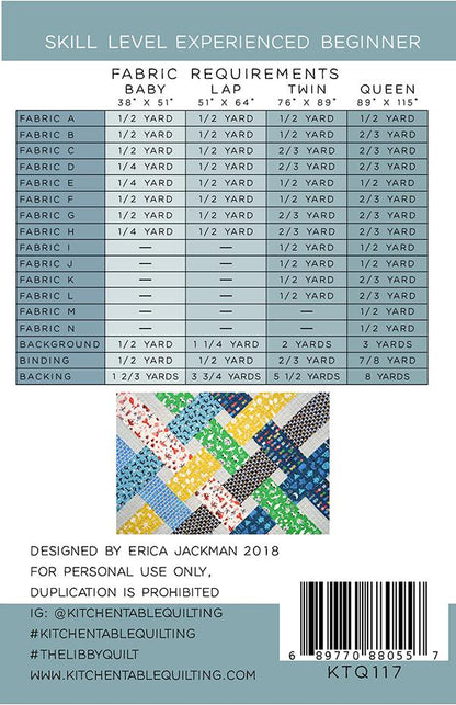 The Libby Quilt Pattern - Kitchen Table Quilting