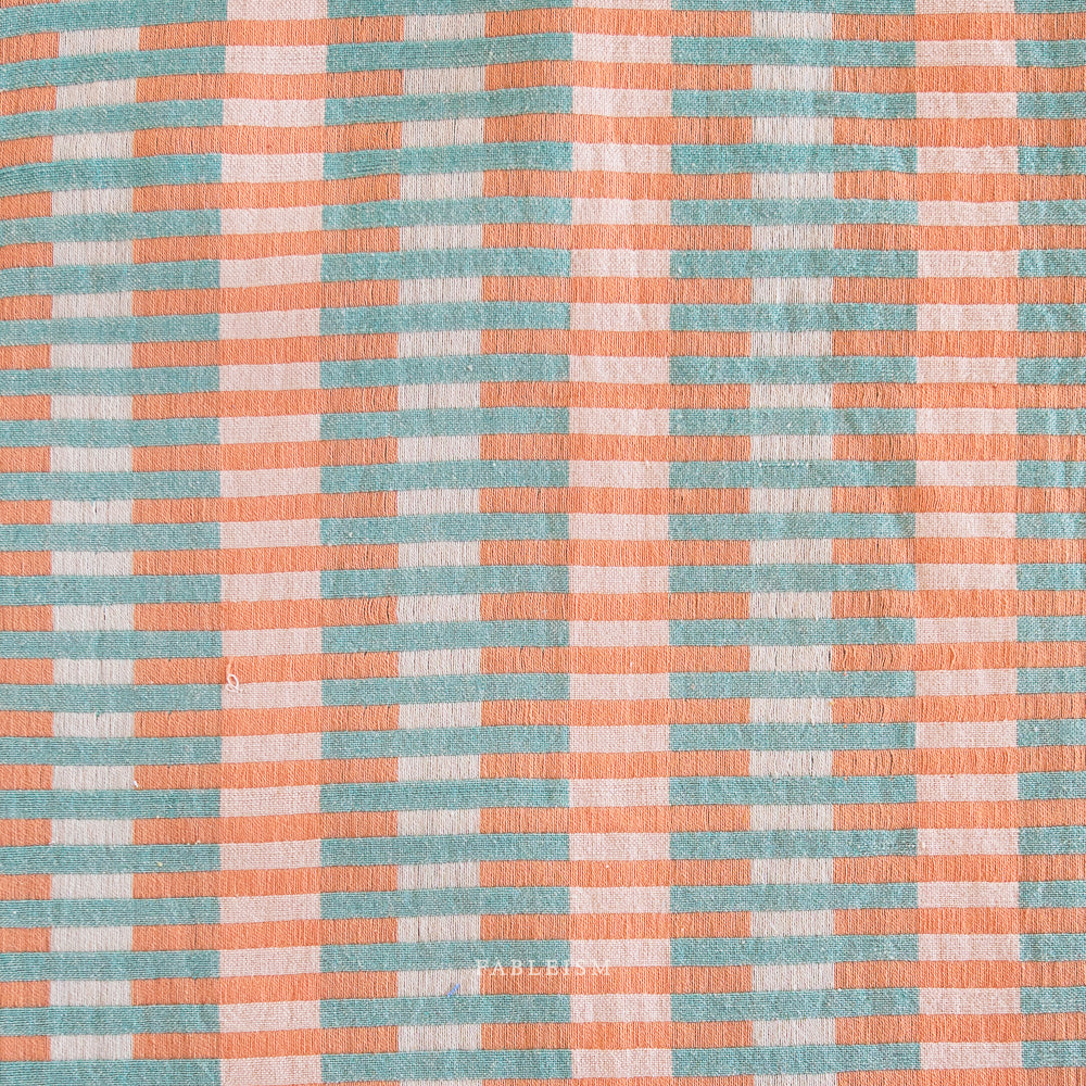 Lucky Loom – Interlock in Watermelon by Fableism | Reversible Cotton Woven