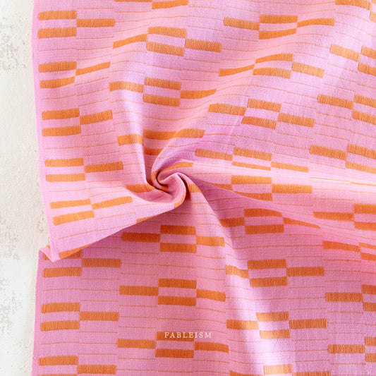Lucky Loom – Southwest in Pink by Fableism | 100% Cotton Woven
