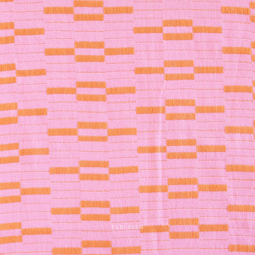 Lucky Loom – Southwest in Pink by Fableism | 100% Cotton Woven