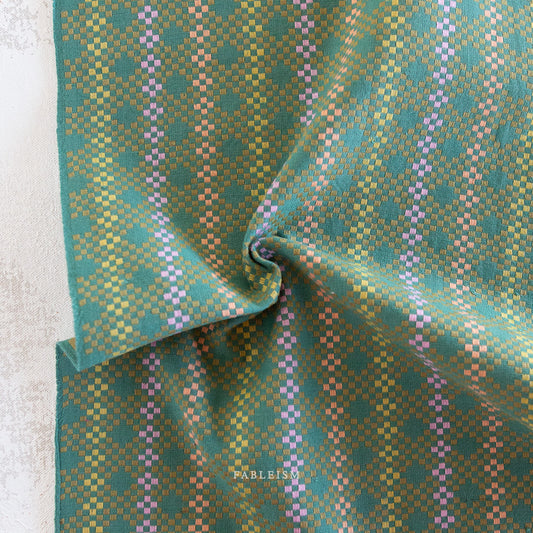Lucky Loom – Mosaic in Melon | 100% Cotton Woven