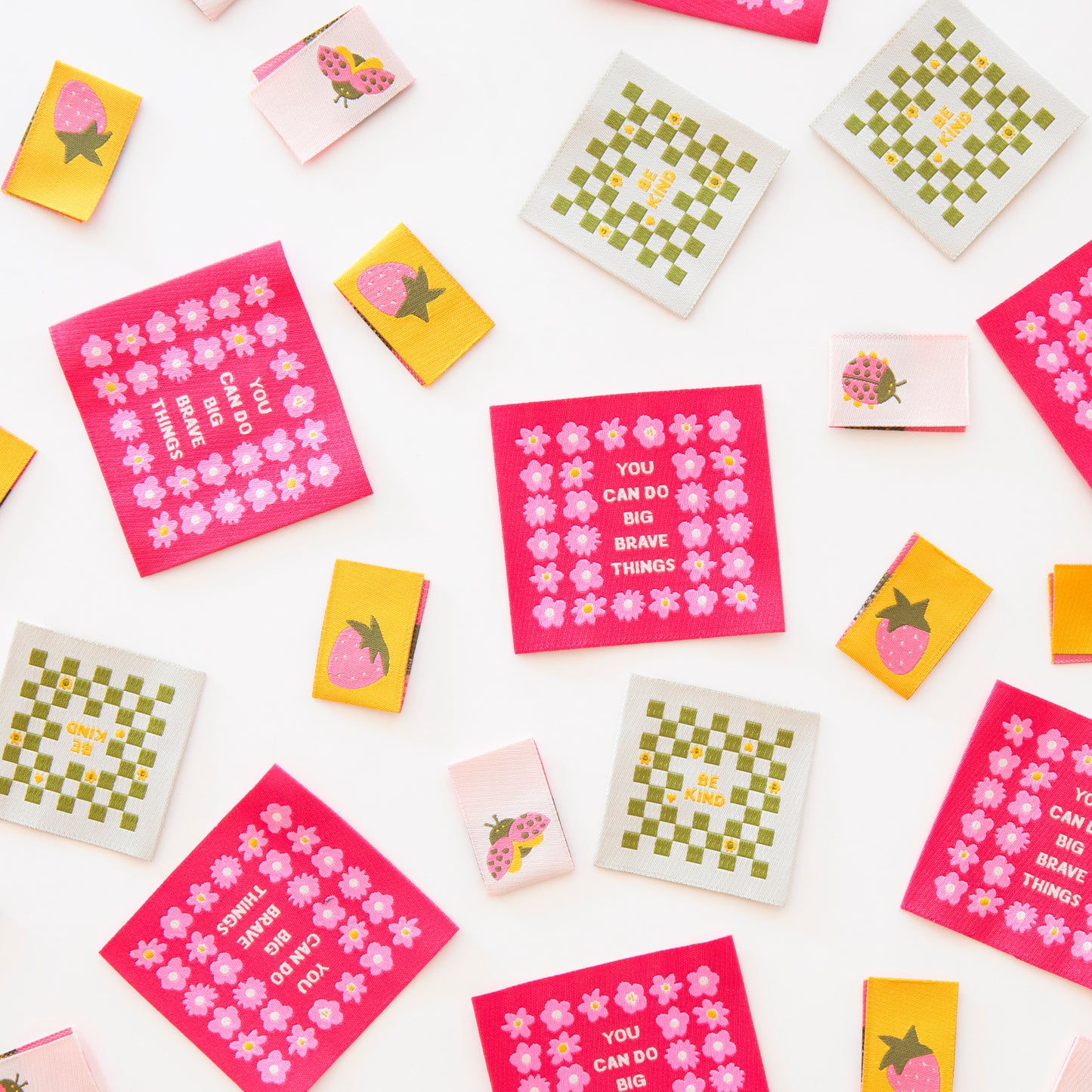 Sarah Hearts - Joyful June Multipack Woven Labels