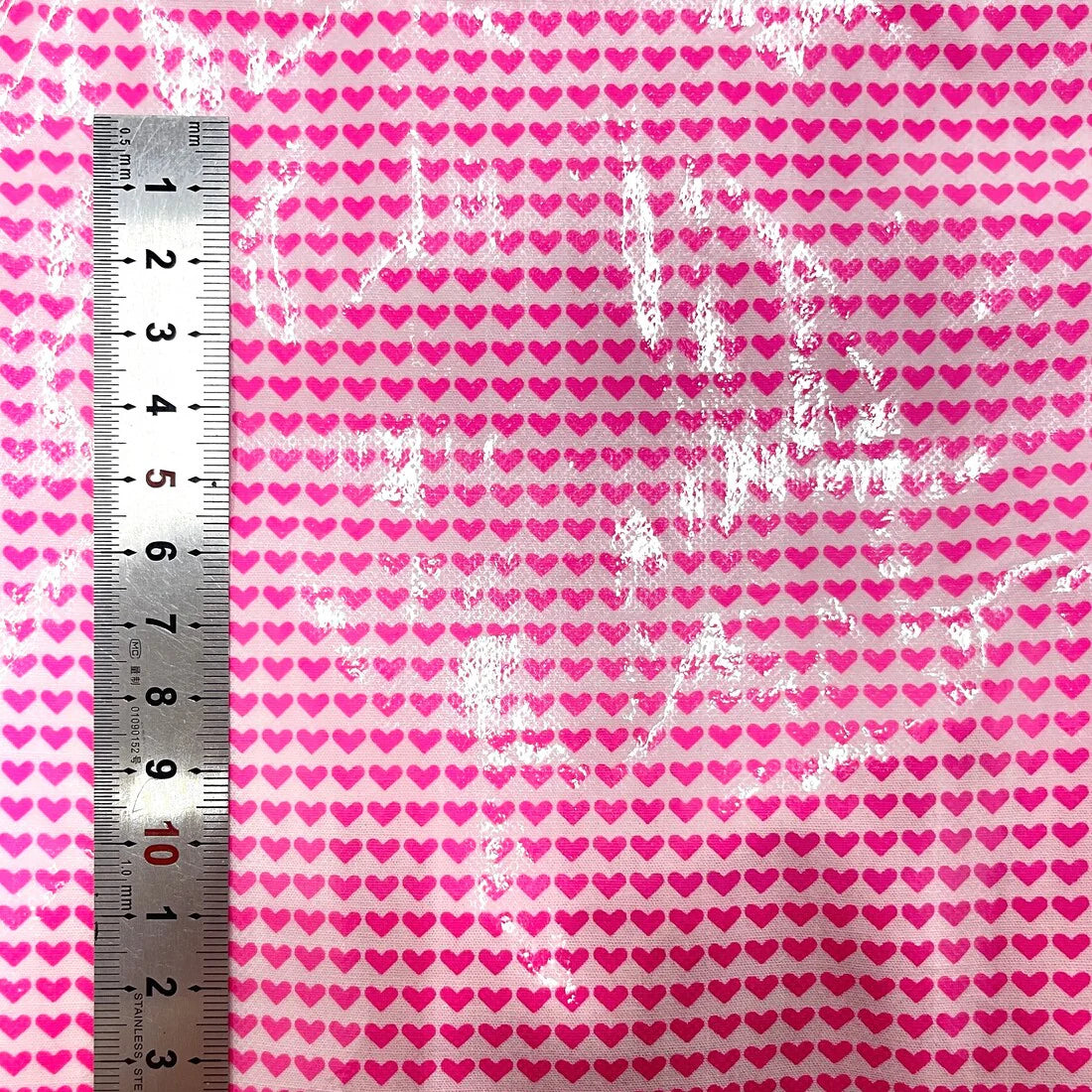 Petit Pan Oilcloth - Love is All in Rose