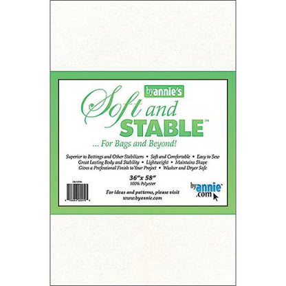 By Anne Soft & Stable 36x58" White