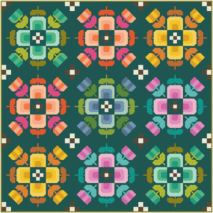 Casserole Quilt Kit - Scenery by Elizabeth Hartman