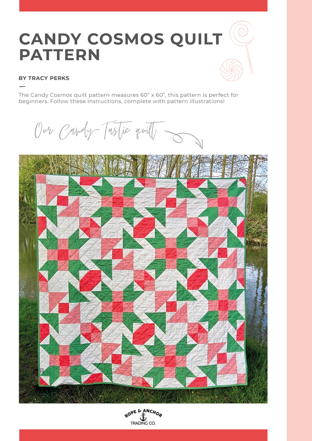 Candy Cosmos Quilt Pattern – One Happy Daisy