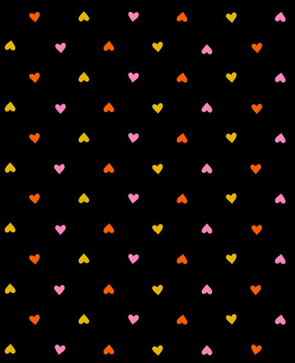 Trinketry Hearts Black