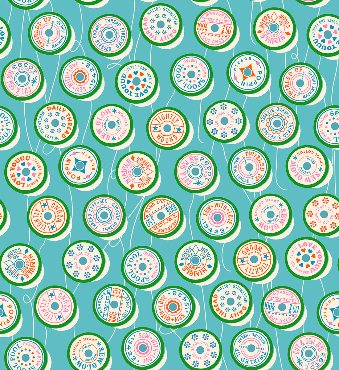 Trinketry Spools Turquoise