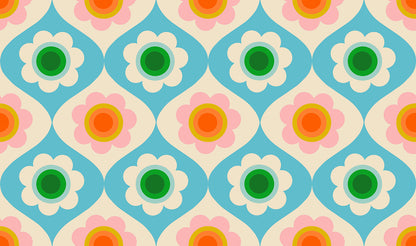 Trinketry Floral Turquoise