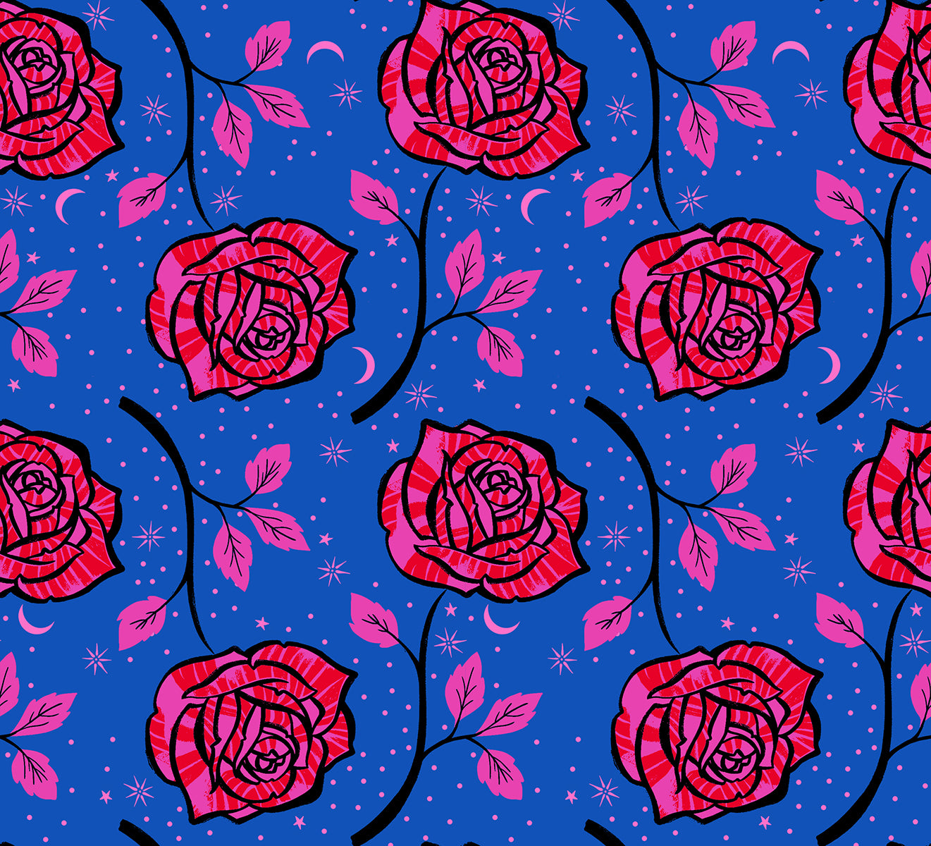Ruby Star Society Ink Shop – Ink Rose in Blue Ribbon