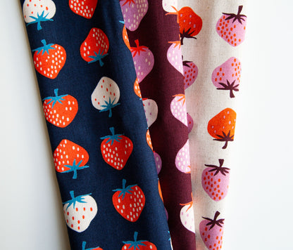PRE-ORDER Strawberry Canvas Navy
