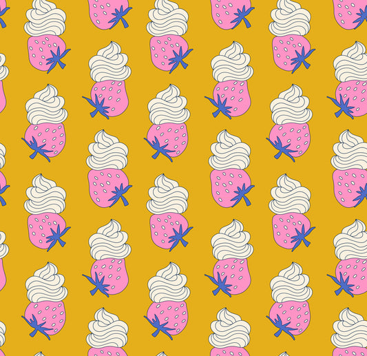 Ruby Star Society Sugar Cone 2 - Strawberry Whip in Goldenrod - PREORDER